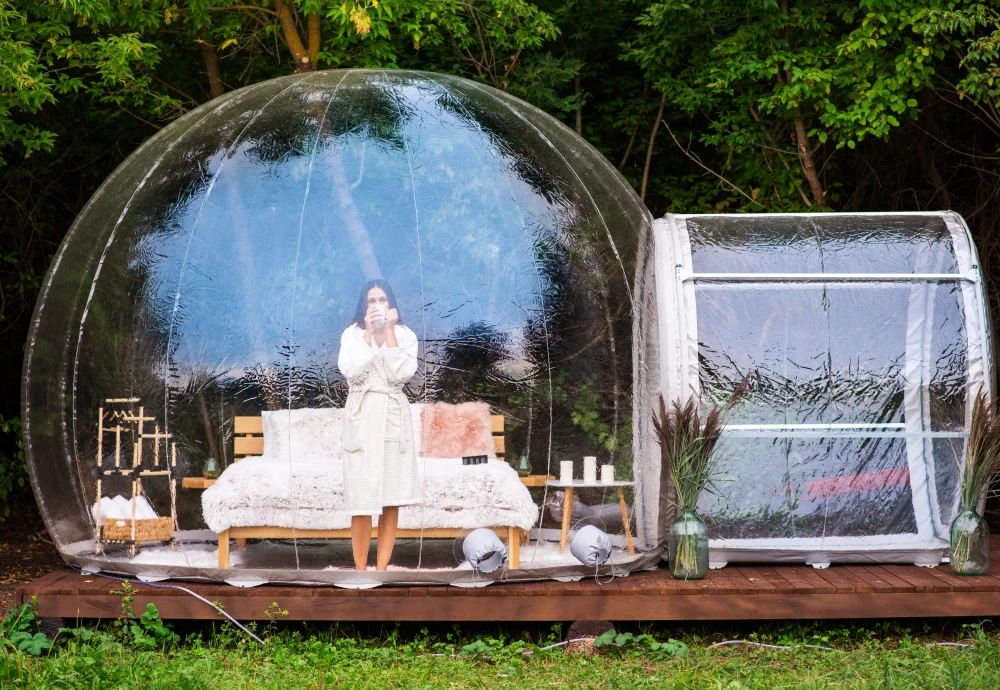 how to make your own bubble tent