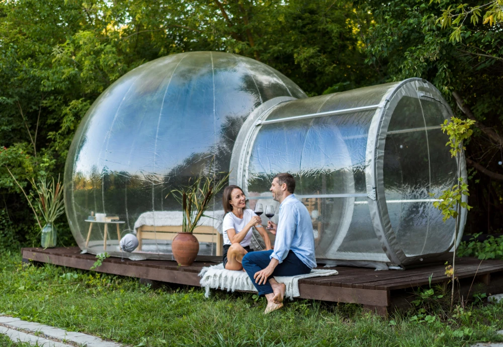 bubble tent glamping