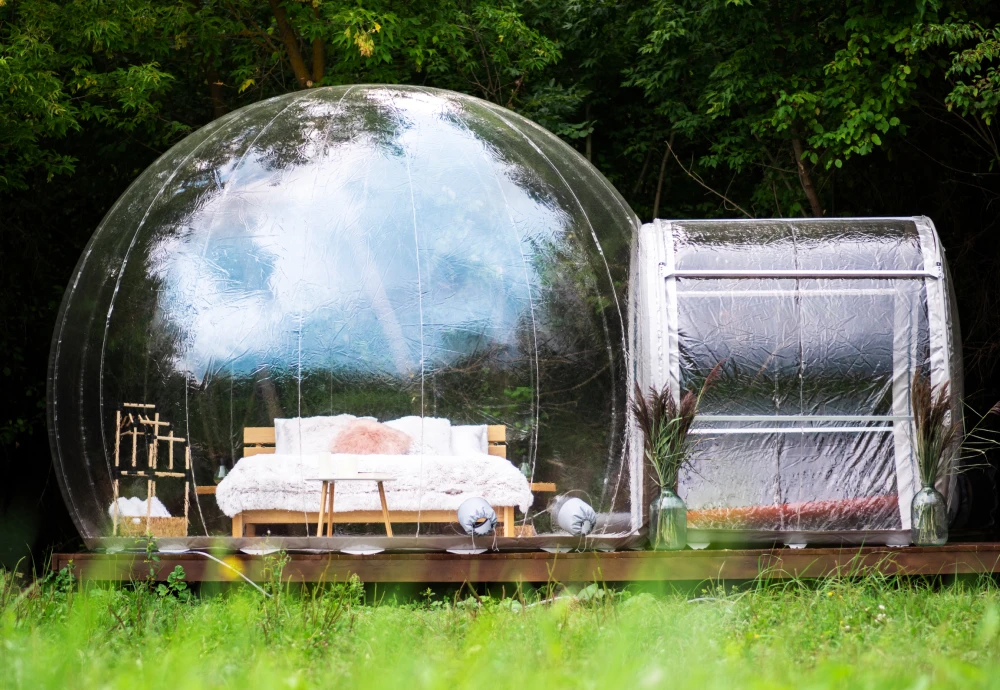 inflatable clear bubble tent